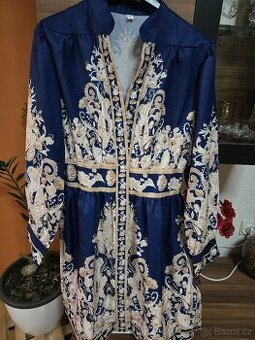 Krásné košilové šaty vel. M - 3