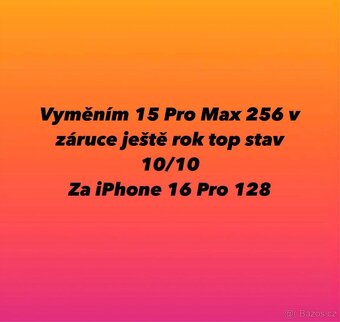 iPhone 15 Pro Max 256 i výměna - 3