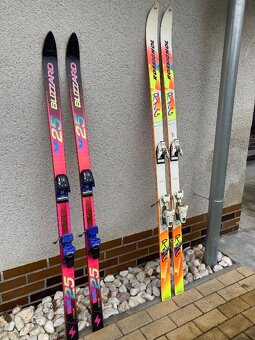 Lyže s vázáním 2x - levně - 3