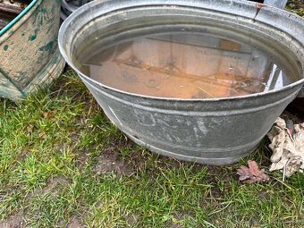 Pozinkované vaničky , konve, soudky - 3