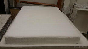 Ikea Brimnes postel bílá 140cm rošt matrace - 3
