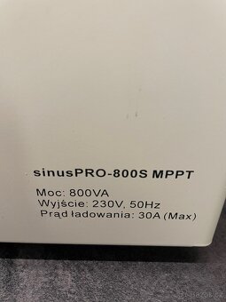 Solární MPPT regulátor a měnič VOLT 12/800W - 3