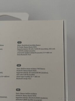 Bezdrátová sluchátka Baseus s ANC (potlačením hluku) - 3