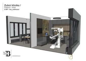 Pronájem ordinace 21,5 m2 - Praha - Vinoř, ev.č. 00442 - 3