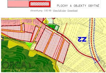Prodej zastavitelného pozemku 2050 m2 v k. ú. Lhota Rapotina - 3