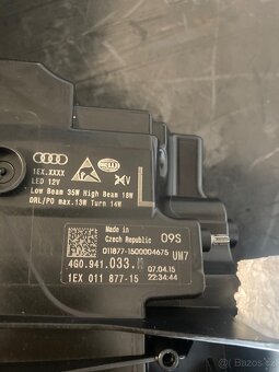 Prodám přední světla Audi a6 c7 4g face - 3