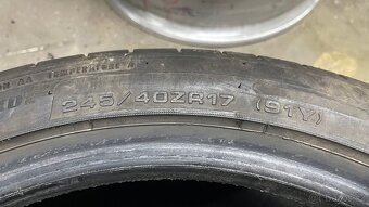 2x letní 245/40/17 Dunlop - 3