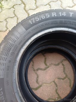 Prodám dvě letní pneu 175/65R14 Continental - 3