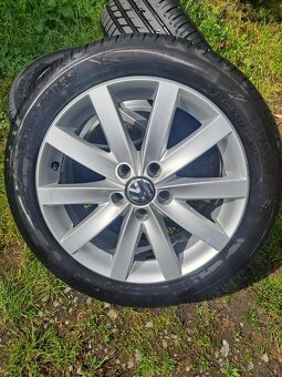 Alu kola 5x112 originál VW 225/45 R17 - 3