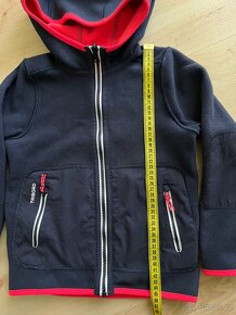 Oboustraná větruvzdorná fleece mikina 110/116 - 3