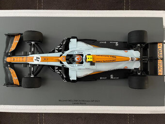 F1 Lando Norris Monaco 2021 + helma, Piquet helma 1/2 - 3