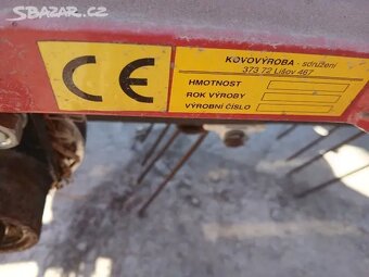 Prodam obraceč sena OP-1,31 k malotraktorům české tovární vý - 3