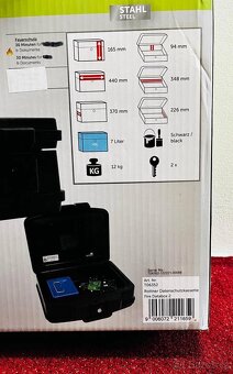 Trezor Rottner fire data 2 ohnivzdorný box černý - 3
