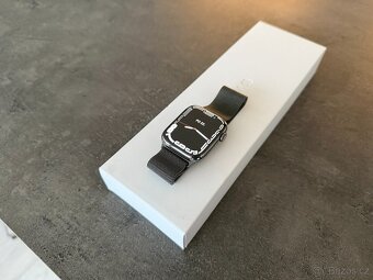 Apple Watch Series 9 45mm nerezová ocel - TOP STAV - 3