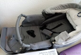 Kočárek Adamex,3.kombinace, šedý, čistý - 3