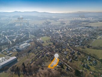 Stavební pozemek ( 1503 m²), Trhové Sviny - 3