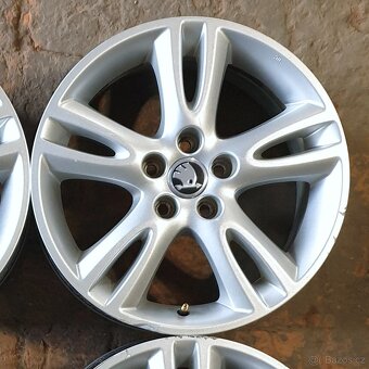 Hliníkové disky Škoda, VW 6.5Jx16 ET43 č. AA02 - 3