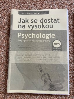 Cvičebnice k přijímačkám na psychologii - 3