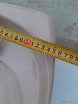 Retro umyvadlo starorůžové - 3