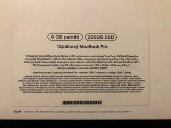 MacBook Pro 13 - 8 GB, 256 GB SSD - 3