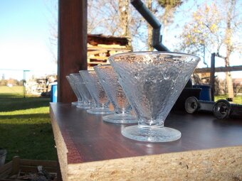 Koktejlové skleničky silnostěnné. - 3