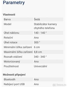 Moza Mini MX2 gimbal / stabilizátor telefonu - 3
