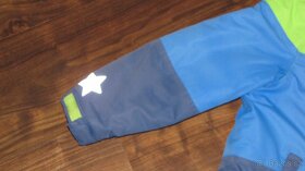 Zeleno-modrá zimní bunda zn. Tchibo vel. 110/116 - 3