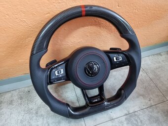 VOLANT VOLKSWAGEN R RLINE GTD GTI - KUZE / KARBON - 3