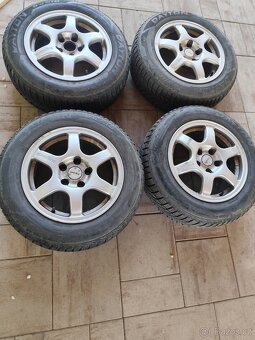 ALU kola 5x112 R15 se zánovními pneu - 3