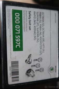 Škoda Bezpečnostní šrouby - 3