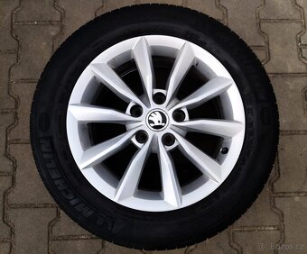 Alu kola originál Škoda Octavia III 5x112 R16 Minoris - 3
