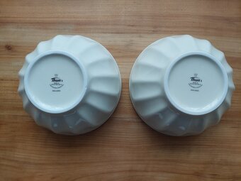 2x krásná nová porcelánová miska dekorační nebo na dobroty - 3