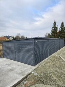 5 garáží 3,5 m x 5,5 m - 3