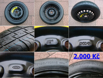 Rezerva dojezdovka originál Ford 5x108 4Jx16 ET25 - 3