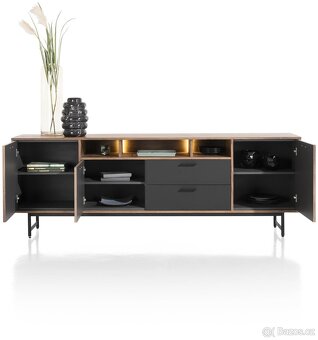 Moderní industriální skříň/komoda - Torano 230 cm - 3