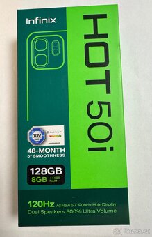 Infinix HOT 50i 128gb Ram 6gb s kabelem Cena 1999kč - 3
