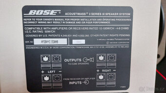 Bose Acoustimass 3 series III+2 repro - 3