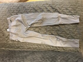 Dámské jezdecké rajtky 580 LIGHT šedé FOUGANZA vel. XS - 3