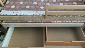 Praktická dětská dvoupostel 6-14 let 80x180cm - 3