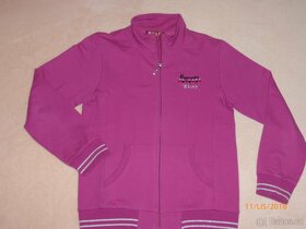 MIKINA nová 143-152 ( 158) + další mikiny,šaty,župan - 3