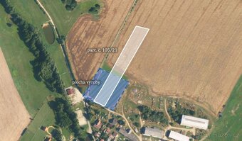 Pozemek, komerční, prodej, Mysletice, Jihlava - 3