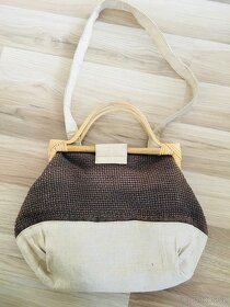 Retro kabelka, jak nová, vypraná - 3
