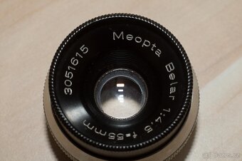 Zvětšovák Meopta Opemus + objektiv Belar - 3