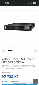 Záložní zdroj Dell Smart UPS SRT 3000VA - 3