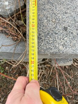 Žulové desky až 120cm , žulový kámen náhrobní vč. rozměrů - 3