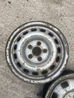 Plechové disky 5x112 z VW T4 - 3