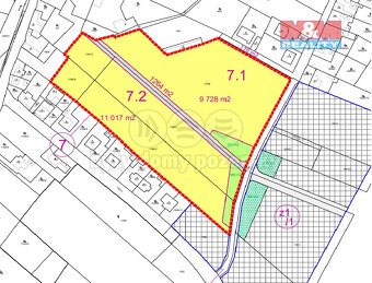 Prodej pozemku k bydlení, 11 177 m², Libomyšl - 3