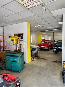 Pronájem vytápěné garáže 120m2 - 3