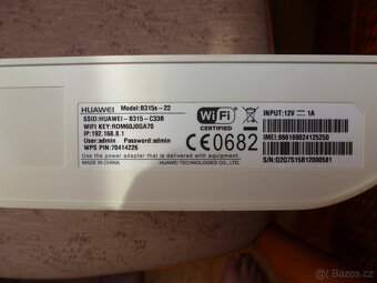 HUAWEI 4G LTE model B315s-22 - 3
