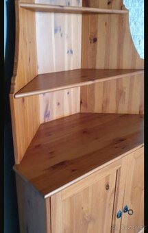 ROHOVÁ KNIHOVNA- PŘÍBORNÍK IKEA LEKSVIK - 3